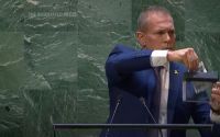 以色列代表粉碎联合国宪章引发国际争议