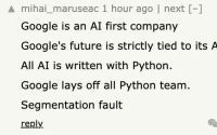 谷歌市值突破2万亿美元，Python团队被裁？PyTorch之父怒批离谱